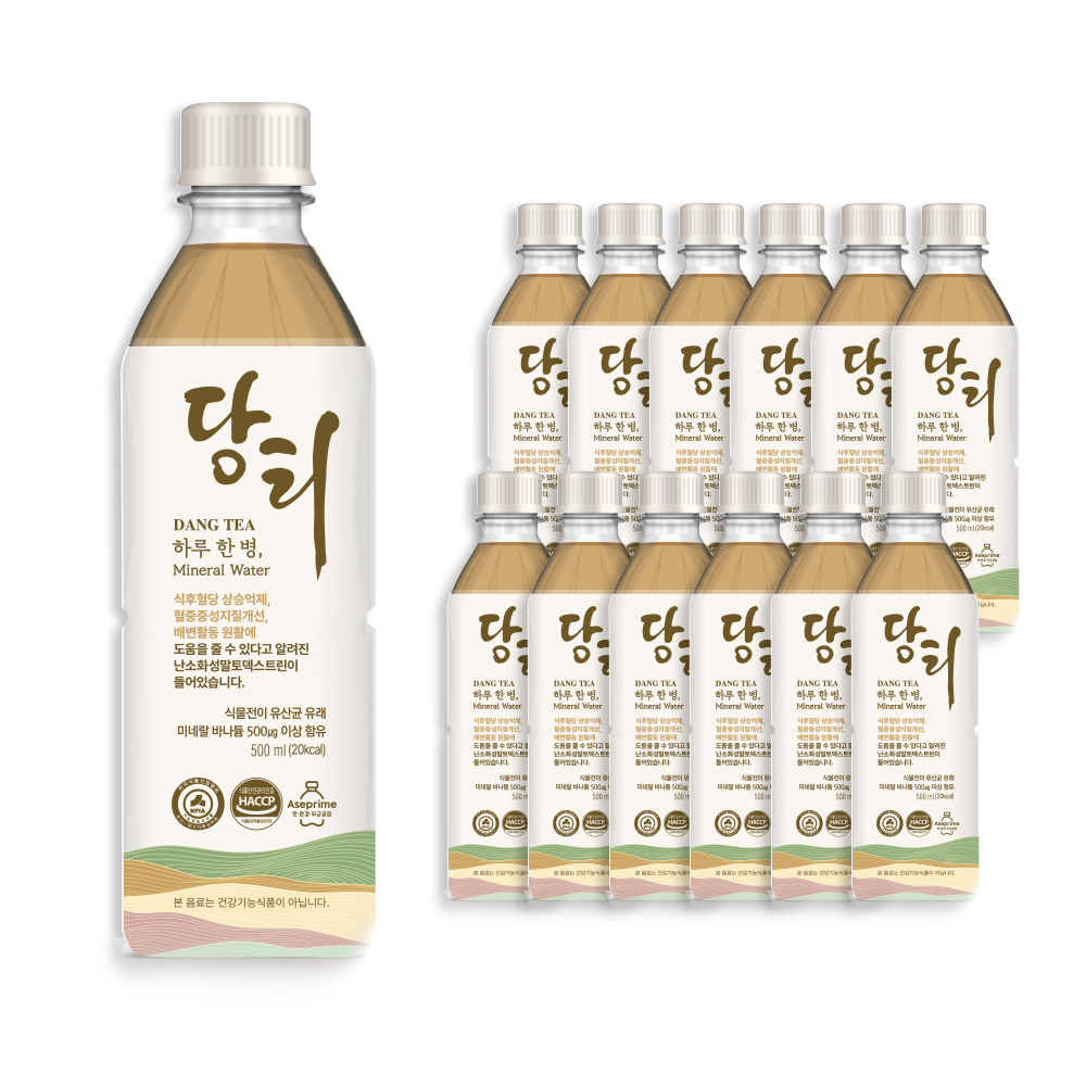 당티 미네랄 워터 500ml 기능성표시식품 24병